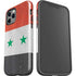 Syria Flag Distressed iPhone 12 Pro Impact Case